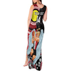 Custom AFL St Kilda NAIDOC Week Tank Maxi Dress Keep The Fire Burning Indigenous Art