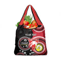 Custom AFL Swans NAIDOC Week Grocery Bag Keep The Fire Burning Indigenous Art