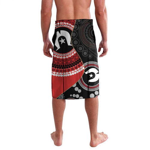 Custom AFL Swans NAIDOC Week Lavalava Keep The Fire Burning Indigenous Art