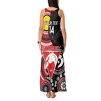 Custom AFL Swans NAIDOC Week Tank Maxi Dress Keep The Fire Burning Indigenous Art