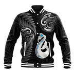 personalised-new-zealand-baseball-jacket-aotearoa-silver-fern-with-manaia-maori-unique-black