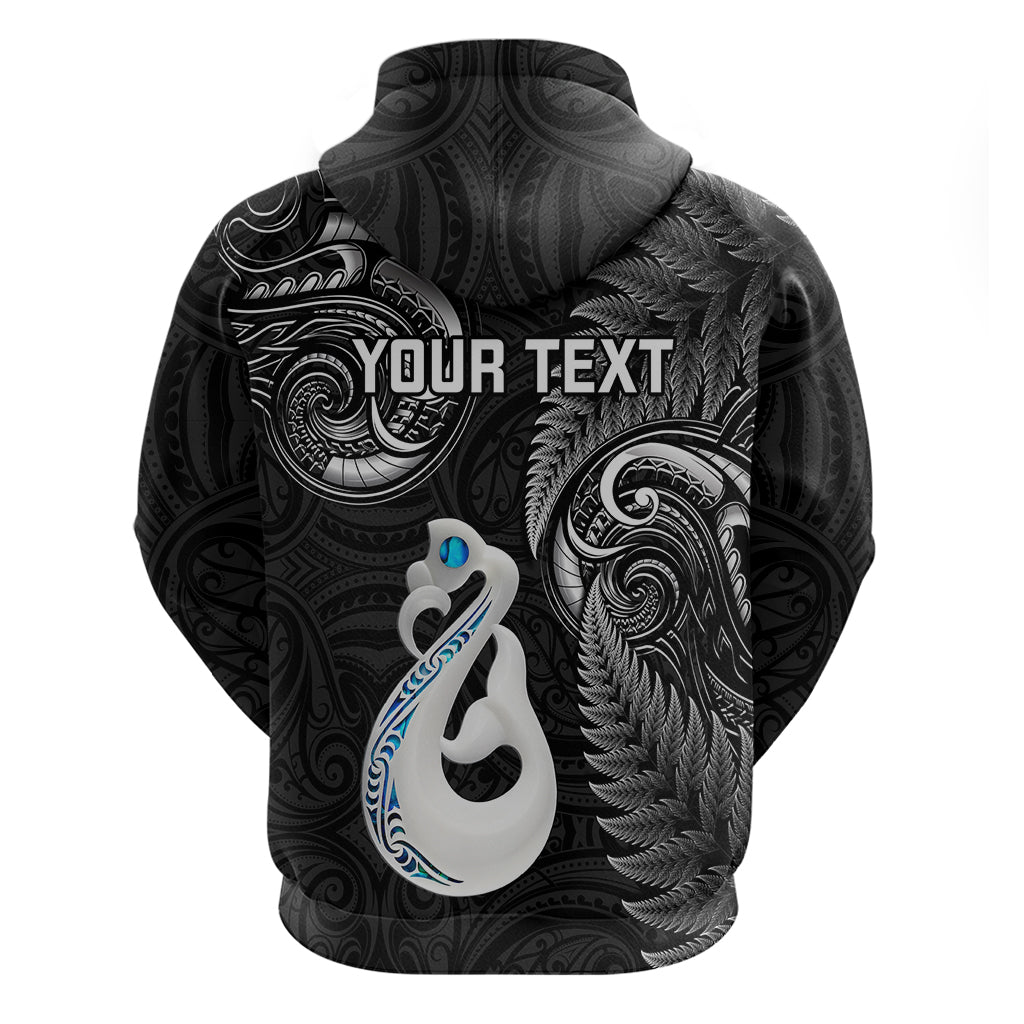 personalised-new-zealand-hoodie-aotearoa-silver-fern-with-manaia-maori-unique-black