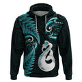 personalised-new-zealand-hoodie-aotearoa-silver-fern-with-manaia-maori-unique-turquoise