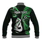 personalised-new-zealand-baseball-jacket-aotearoa-silver-fern-with-manaia-maori-unique-green