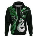 personalised-new-zealand-hoodie-aotearoa-silver-fern-with-manaia-maori-unique-green