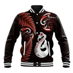 personalised-new-zealand-baseball-jacket-aotearoa-silver-fern-with-manaia-maori-unique-red