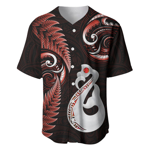 personalised-new-zealand-baseball-jersey-aotearoa-silver-fern-with-manaia-maori-unique-red
