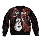 personalised-new-zealand-bomber-jacket-aotearoa-silver-fern-with-manaia-maori-unique-red