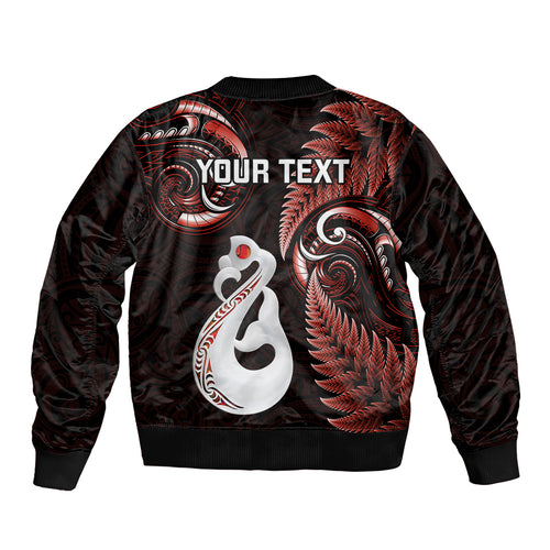 personalised-new-zealand-bomber-jacket-aotearoa-silver-fern-with-manaia-maori-unique-red