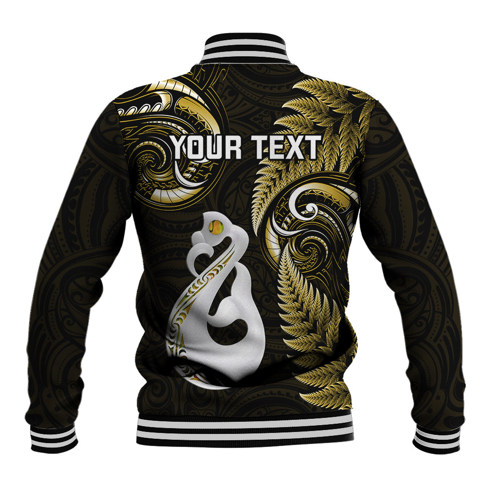 personalised-new-zealand-baseball-jacket-aotearoa-silver-fern-with-manaia-maori-unique-gold
