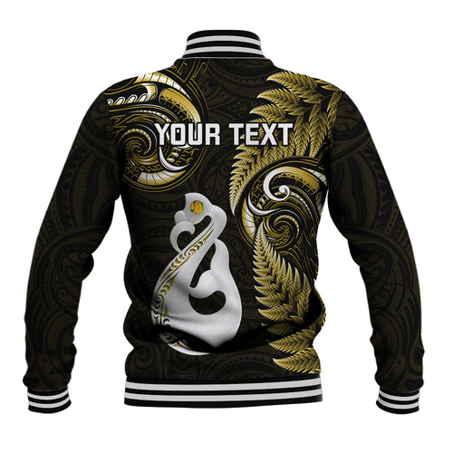 personalised-new-zealand-baseball-jacket-aotearoa-silver-fern-with-manaia-maori-unique-gold