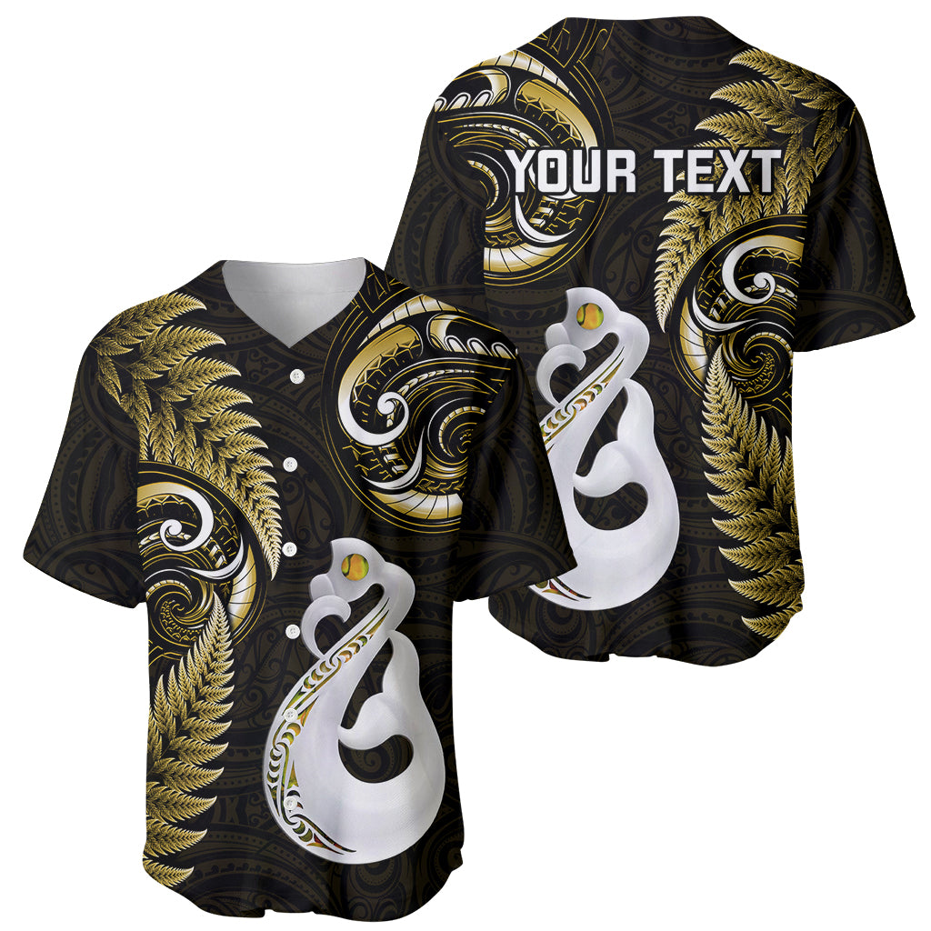 personalised-new-zealand-baseball-jersey-aotearoa-silver-fern-with-manaia-maori-unique-gold