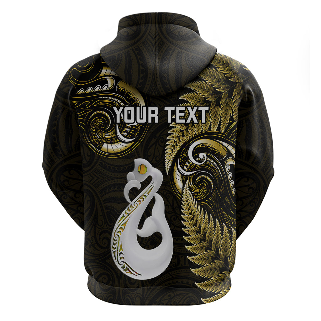personalised-new-zealand-hoodie-aotearoa-silver-fern-with-manaia-maori-unique-gold