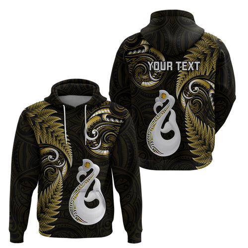 personalised-new-zealand-hoodie-aotearoa-silver-fern-with-manaia-maori-unique-gold