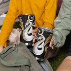 New Zealand Tumbler Cup Aotearoa Silver Fern With Manaia Maori Unique Gold