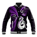 personalised-new-zealand-baseball-jacket-aotearoa-silver-fern-with-manaia-maori-unique-purple
