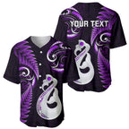 personalised-new-zealand-baseball-jersey-aotearoa-silver-fern-with-manaia-maori-unique-purple