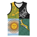 Personalised Rugby 2025 Championship Basketball Jersey Combination of Southern Hemisphere Countries - Aussie Hoodie