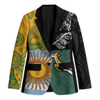Personalised Rugby 2025 Championship Blazer Combination of Southern Hemisphere Countries - Aussie Hoodie