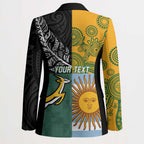 Personalised Rugby 2025 Championship Blazer Combination of Southern Hemisphere Countries - Aussie Hoodie