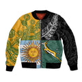 Personalised Rugby 2025 Championship Bomber Jacket Combination of Southern Hemisphere Countries - Aussie Hoodie