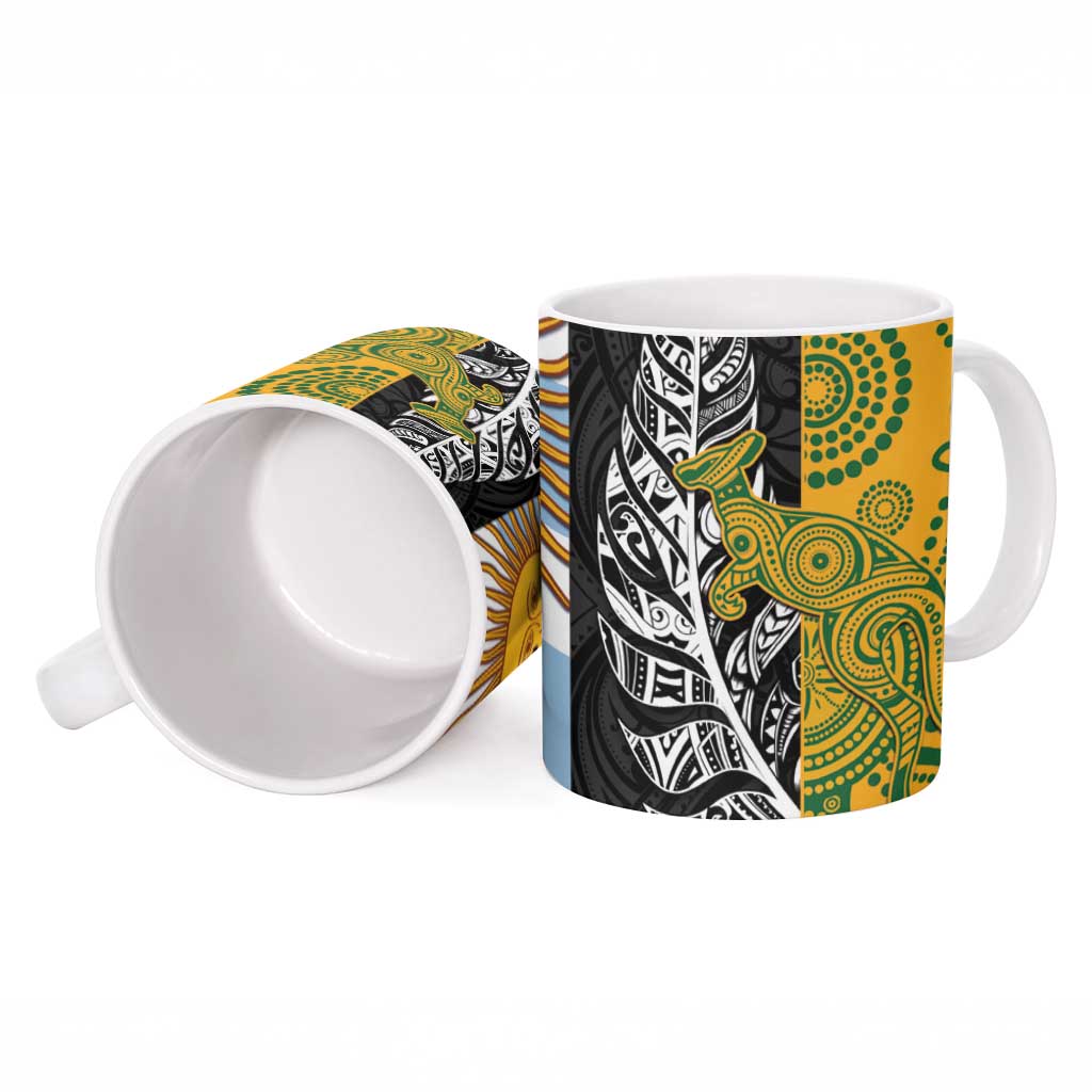 Rugby 2025 Championship Ceramic Mug Combination of Southern Hemisphere Countries - Aussie Hoodie