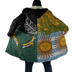 Personalised Rugby 2025 Championship Cloak Combination of Southern Hemisphere Countries - Aussie Hoodie