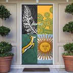 Personalised Rugby 2025 Championship Door Cover Combination of Southern Hemisphere Countries - Aussie Hoodie