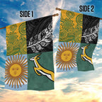 Rugby 2025 Championship Garden Flag Combination of Southern Hemisphere Countries - Aussie Hoodie
