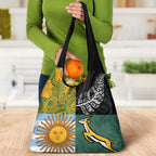 Rugby 2025 Championship Grocery Bag Combination of Southern Hemisphere Countries - Aussie Hoodie
