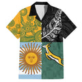 Personalised Rugby 2025 Championship Hawaiian Shirt Combination of Southern Hemisphere Countries - Aussie Hoodie