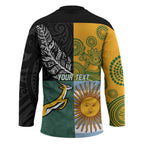 Personalised Rugby 2025 Championship Hockey Jersey Combination of Southern Hemisphere Countries - Aussie Hoodie