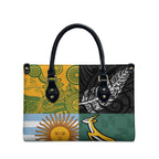 Rugby 2025 Championship Leather Bag Combination of Southern Hemisphere Countries - Aussie Hoodie