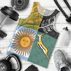 Personalised Rugby 2025 Championship Men Tank Top Combination of Southern Hemisphere Countries - Aussie Hoodie