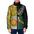 Personalised Rugby 2025 Championship Padded Jacket Combination of Southern Hemisphere Countries - Aussie Hoodie