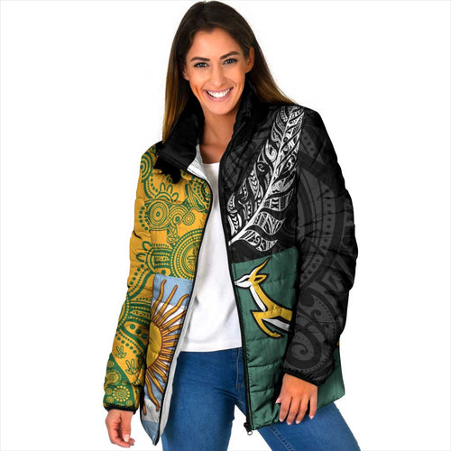 Personalised Rugby 2025 Championship Padded Jacket Combination of Southern Hemisphere Countries - Aussie Hoodie
