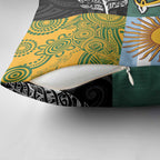 Rugby 2025 Championship Pillow Cover Combination of Southern Hemisphere Countries - Aussie Hoodie