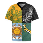 Personalised Rugby 2025 Championship Rugby Jersey Combination of Southern Hemisphere Countries - Aussie Hoodie