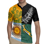Personalised Rugby 2025 Championship Rugby Jersey Combination of Southern Hemisphere Countries - Aussie Hoodie