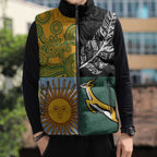 Personalised Rugby 2025 Championship Sleeveless Puffer Jacket Combination of Southern Hemisphere Countries - Aussie Hoodie