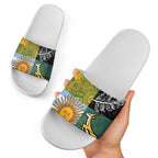 Rugby 2025 Championship Slide Sandals Combination of Southern Hemisphere Countries - Aussie Hoodie