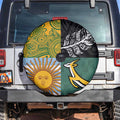 Rugby 2025 Championship Spare Tire Cover Combination of Southern Hemisphere Countries - Aussie Hoodie