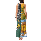Personalised Rugby 2025 Championship Tank Maxi Dress Combination of Southern Hemisphere Countries - Aussie Hoodie