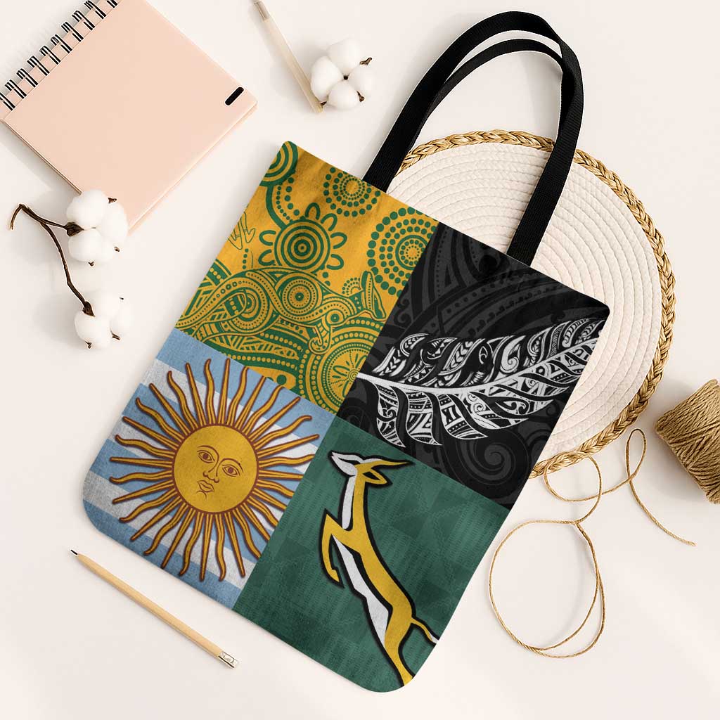 Rugby 2025 Championship Tote Bag Combination of Southern Hemisphere Countries - Aussie Hoodie