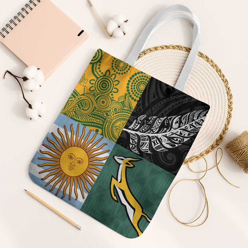 Rugby 2025 Championship Tote Bag Combination of Southern Hemisphere Countries - Aussie Hoodie