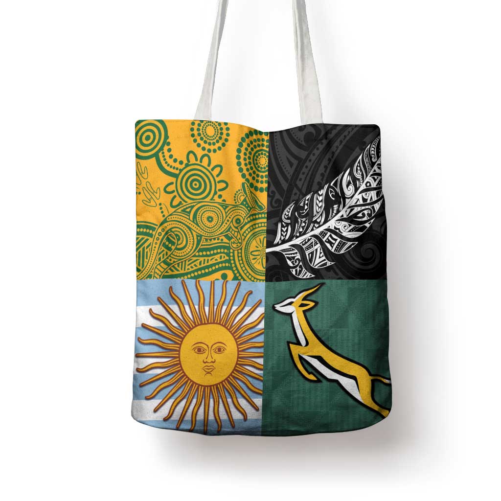 Rugby 2025 Championship Tote Bag Combination of Southern Hemisphere Countries - Aussie Hoodie