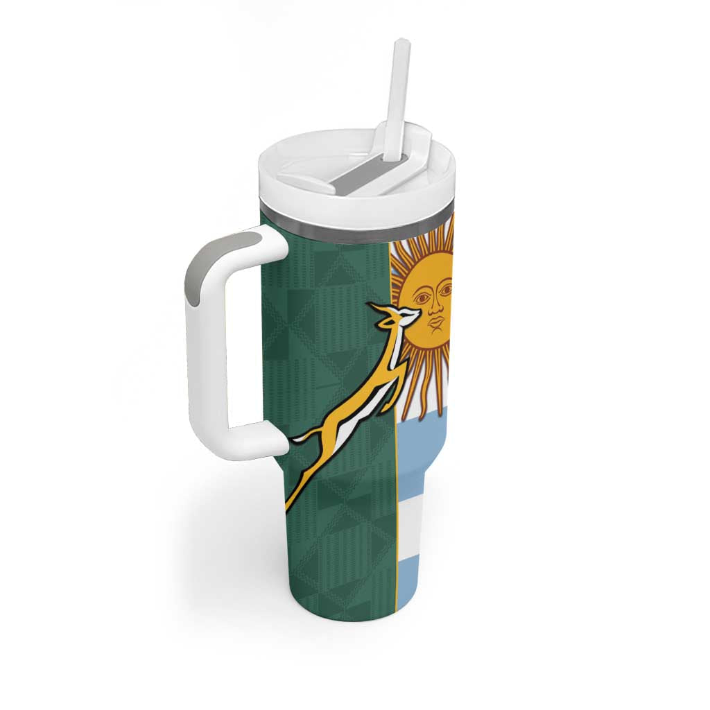 Rugby 2025 Championship Tumbler With Handle Combination of Southern Hemisphere Countries - Aussie Hoodie