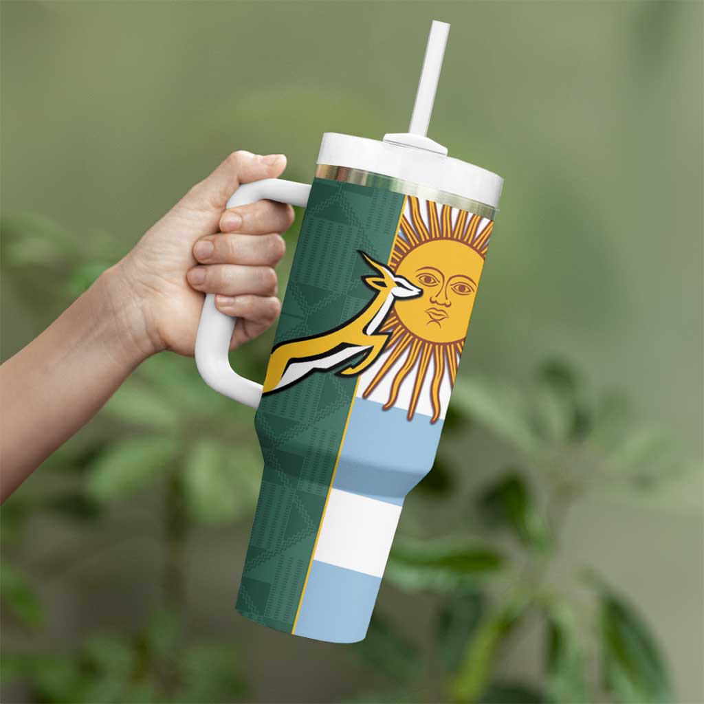 Rugby 2025 Championship Tumbler With Handle Combination of Southern Hemisphere Countries - Aussie Hoodie