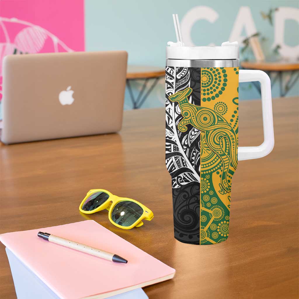 Rugby 2025 Championship Tumbler With Handle Combination of Southern Hemisphere Countries - Aussie Hoodie