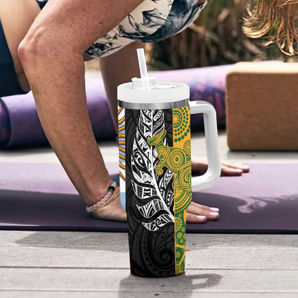 Rugby 2025 Championship Tumbler With Handle Combination of Southern Hemisphere Countries - Aussie Hoodie